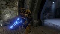A Zealot with an energy sword in Halo 2: Anniversary.