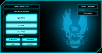 A version of the logo used in the UNSC Tactical Simulator. Note the addition of "TACSIM" below "UNSC" in the center.