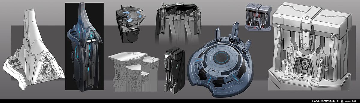 File:HW2 ForerunnerStructures Concept 2.jpg - Halopedia, the Halo wiki