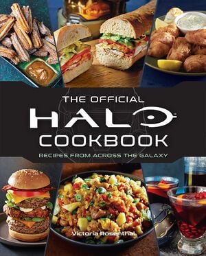 Cover art for The Official Halo Cookbook