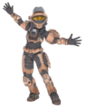 All purchasers of Outpost Discovery tickets received a download code for this Xbox avatar costume.[23]