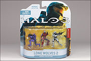 The Lone Wolves 2 figures in package.