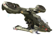The AV-14 Hornet in Halo 3.