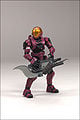 The crimson Spartan EVA figure.