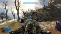 HUD of the fuel rod Shade in Halo: Reach.