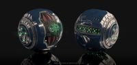 Renders of the plasma grenade for Halo 2: Anniversary.
