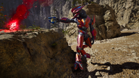 An Elite Major using a Plasma Pistol.