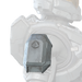 Armor plate with attach points for lights, acoustic hailers, and other security gear. (Misriah Armory/Epic)