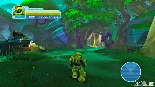 Project Haggar MasterChief gameplay; image provided by PtoPOnline