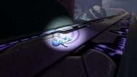 The Cortana toy in Halo 2: Anniversary campaign level Gravemind.