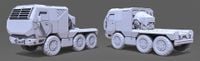 Render of the UNSC military tractor.