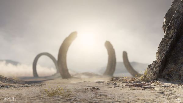 A desert environment from the announce trailer.