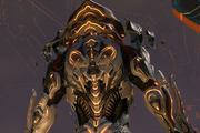 Detail of the Ur-Didact in his newest armor, back view.