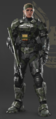 The previous concept art with Eklund's helmet removed.