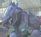 Close-up of the Sangheili Minor for Halo 3.