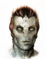 Concept art of the Didact's head; this art would be later use as the canonical appearance of the IsoDidact.