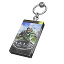 Icon of the Halo VHS charm.