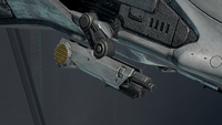 An F-41 Broadsword's M1075 ASW/AC 35mm in Halo 4.