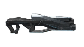 A render of the Halo Infinite Cindershot model used in the Halo Encyclopedia (2022 edition) and Halo: Flashpoint.