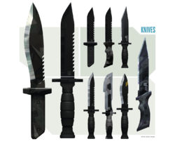 Halo Marine Killing Knife Graphic · Creative Fabrica