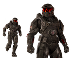 UI asset from Halo: Campaign Evolved of a Mark V armor skin.