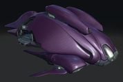 Upright Chalice, a Covenant Lich used in the Battle of Alpha Base in Halo: Fireteam Raven.