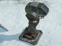 A rebel watch tower as seen in Halo Wars.