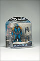 The blue/yellow Elite Combat figure in package.