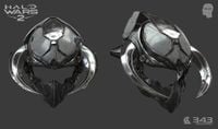 Another render of Itho's helmet, this time fully closed.