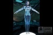 An early model of Serina for Halo Wars.