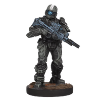 An ODST Special Purpose Trooper armed with a DMR.