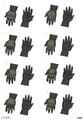 Concept art of more gloves for the Mark IV core.