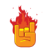 Halo Infinite - Menu Icon - Emblem - Flaming Horns