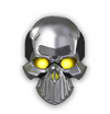 The icon for the Pain Train Skull in Halo Wars 2.
