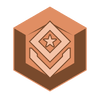 Icon for the Bronze Major emblem.