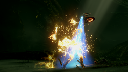 A Promethean Watcher reconstructing a Promethean Knight on the level Infinity.