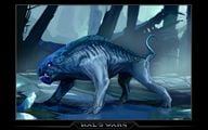 Concept art of the creature.