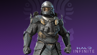 Promotional image of the Silent Sentry bundle for the Yoroi armor core.