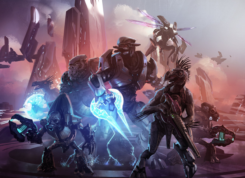 The Covenant (Halo) attempts to conquer Xenomorph Prime (Aliens) : r ...