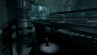 An audio log location. From Halo 4 campaign level Dawn.