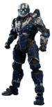 CIO armor in Halo 4 with RUSH skin.