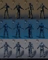 Renders of the Spartans.