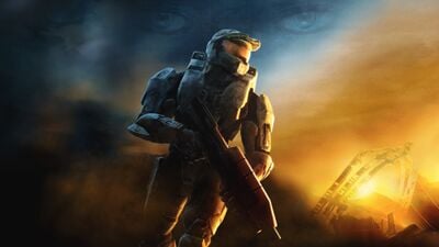 Halo 3 full cover art with no logos.
