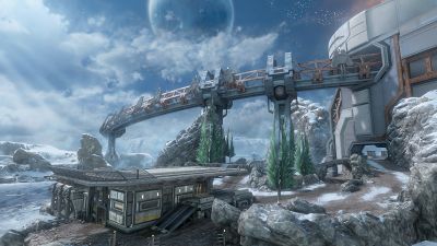 Longbow - Multiplayer map - Halo 4 - Halopedia, the Halo wiki