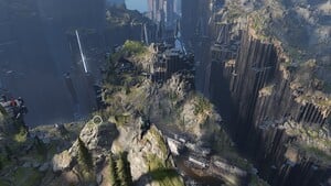 Location of the S7 Flexfire on a mountain in the open world