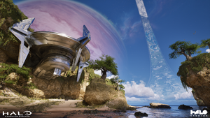 The Silent Cartographer beach.